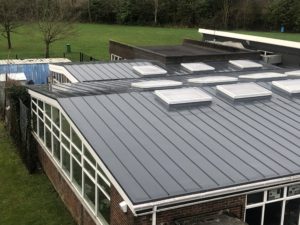 New roof with rooflights